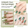 image:imageJODSONE Cat Eye Magnet Set for Nails3in1 Magnetic Tool with Ball Magnet amp Magnetic PenFrenchHeartBlack Hole amp Bunny Guide Plates for CatEye Gel Polish DIY Nail ArtGreen