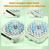 image:imageJODSONE 6000RPM Mini Nail Dust Collector PocketSized Powerful Suction Portable Nail Salon with 30 Filters GreenNdc01