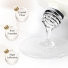image:imageJODSONE 18 mL Nail Foil Glue Gel Clear Foil Transfer Gel for DIY Nail Art  Strong Adhesion Easy Application Helps Transfer Fine Pattern Details Pairs With Compatible Nail Foils DIY And Salon Use