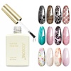image:imageJODSONE 18 mL Nail Foil Glue Gel Clear Foil Transfer Gel for DIY Nail Art  Strong Adhesion Easy Application Helps Transfer Fine Pattern Details Pairs With Compatible Nail Foils DIY And Salon Use