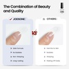 image:imageJODSONE 2PCS 10ML Nail Glue Gel for Long Acrylic Extension Nail False Tips and Clear Press On Nails Repair Treatment Rhinestone Girl Gift for Home Salon Beginner DIY10ml Clear