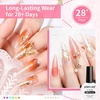 image:imageJODSONE 2PCS 10ML Nail Glue Gel for Long Acrylic Extension Nail False Tips and Clear Press On Nails Repair Treatment Rhinestone Girl Gift for Home Salon Beginner DIY10ML2NG01