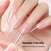 image:imageJODSONE 2PCS 10ML Nail Glue Gel for Long Acrylic Extension Nail False Tips and Clear Press On Nails Repair Treatment Rhinestone Girl Gift for Home Salon Beginner DIY10ml Clear