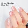 image:imageJODSONE 2PCS 10ML Nail Glue Gel for Long Acrylic Extension Nail False Tips and Clear Press On Nails Repair Treatment Rhinestone Girl Gift for Home Salon Beginner DIY10ml Clear