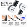 image:imageJODSONE 5D Automatic Cat Eye Magnet for NailsPink UShaped Strong Nail Art Magnet Tool with Ball Magnet Easy Multiple Cat Eye Effects for Beginners DIY at Home SalonMagnet Only No Gel IncludedB01B02