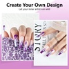 image:imageJODSONE 5D Automatic Cat Eye Magnet for NailsPink UShaped Strong Nail Art Magnet Tool with Ball Magnet Easy Multiple Cat Eye Effects for Beginners DIY at Home SalonMagnet Only No Gel IncludedLB17