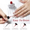 image:imageJODSONE 5D Automatic Cat Eye Magnet for NailsPink UShaped Strong Nail Art Magnet Tool with Ball Magnet Easy Multiple Cat Eye Effects for Beginners DIY at Home SalonMagnet Only No Gel IncludedLB03