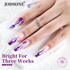 image:imageJODSONE 5D Automatic Cat Eye Magnet for NailsPink UShaped Strong Nail Art Magnet Tool with Ball Magnet Easy Multiple Cat Eye Effects for Beginners DIY at Home SalonMagnet Only No Gel IncludedLB17