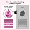 image:imageJODSONE 5D Automatic Cat Eye Magnet for NailsPink UShaped Strong Nail Art Magnet Tool with Ball Magnet Easy Multiple Cat Eye Effects for Beginners DIY at Home SalonMagnet Only No Gel IncludedM3