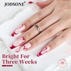 image:imageJODSONE 5D Automatic Cat Eye Magnet for NailsPink UShaped Strong Nail Art Magnet Tool with Ball Magnet Easy Multiple Cat Eye Effects for Beginners DIY at Home SalonMagnet Only No Gel IncludedLB22