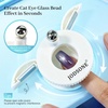 image:imageJODSONE 5D Automatic Cat Eye Magnet for NailsPink UShaped Strong Nail Art Magnet Tool with Ball Magnet Easy Multiple Cat Eye Effects for Beginners DIY at Home SalonMagnet Only No Gel IncludedM2