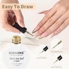 image:imageJODSONE 5D Automatic Cat Eye Magnet for NailsPink UShaped Strong Nail Art Magnet Tool with Ball Magnet Easy Multiple Cat Eye Effects for Beginners DIY at Home SalonMagnet Only No Gel IncludedLX01