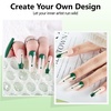 image:imageJODSONE 5D Automatic Cat Eye Magnet for NailsPink UShaped Strong Nail Art Magnet Tool with Ball Magnet Easy Multiple Cat Eye Effects for Beginners DIY at Home SalonMagnet Only No Gel IncludedLB13