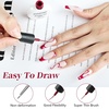image:imageJODSONE 5D Automatic Cat Eye Magnet for NailsPink UShaped Strong Nail Art Magnet Tool with Ball Magnet Easy Multiple Cat Eye Effects for Beginners DIY at Home SalonMagnet Only No Gel IncludedLB22