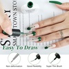 image:imageJODSONE 5D Automatic Cat Eye Magnet for NailsPink UShaped Strong Nail Art Magnet Tool with Ball Magnet Easy Multiple Cat Eye Effects for Beginners DIY at Home SalonMagnet Only No Gel IncludedLB13