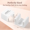 image:imageJODSONE 5D Automatic Cat Eye Magnet for NailsPink UShaped Strong Nail Art Magnet Tool with Ball Magnet Easy Multiple Cat Eye Effects for Beginners DIY at Home SalonMagnet Only No Gel IncludedM5