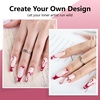 image:imageJODSONE 5D Automatic Cat Eye Magnet for NailsPink UShaped Strong Nail Art Magnet Tool with Ball Magnet Easy Multiple Cat Eye Effects for Beginners DIY at Home SalonMagnet Only No Gel IncludedLB22