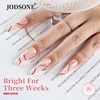 image:imageJODSONE 5D Automatic Cat Eye Magnet for NailsPink UShaped Strong Nail Art Magnet Tool with Ball Magnet Easy Multiple Cat Eye Effects for Beginners DIY at Home SalonMagnet Only No Gel IncludedLB24