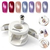image:imageJODSONE 5D Automatic Cat Eye Magnet for NailsPink UShaped Strong Nail Art Magnet Tool with Ball Magnet Easy Multiple Cat Eye Effects for Beginners DIY at Home SalonMagnet Only No Gel IncludedM2