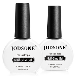 image:imageJODSONE 2PCS 10ML Nail Glue Gel for Long Acrylic Extension Nail False Tips and Clear Press On Nails Repair Treatment Rhinestone Girl Gift for Home Salon Beginner DIY10ML2NG01