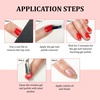image:imageJODSONE 18ML Gel Nail Polish Remover No Soaking or Foil Wrapping Needed Easy Gel Polish Removal for Home Manicure Salon Use2Pcs Gel Nail Polish Remover Kit