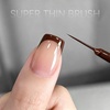 image:imageJODSONE White Nail Art Gel Liner 18ml UV Gel Polish Thin Brush  Classic White Color Nail Art Polish UVLED Cure Required BuiltIn Thin Brush for DIY Manicure At HomeLMK11