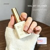 image:imageJODSONE White Nail Art Gel Liner 18ml UV Gel Polish Thin Brush  Classic White Color Nail Art Polish UVLED Cure Required BuiltIn Thin Brush for DIY Manicure At HomeLMK11