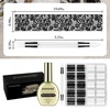 image:imageJODSONE Nail Foil Glue 165ml Hemafree Foil Transfer Gel High Adhesion  Clear Gel Easy Application Helps Transfer Fine Pattern Details Pairs With Compatible Nail Foils DIY And Salon UseA1