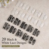 image:imageJODSONE Nail Foil Glue 165ml Hemafree Foil Transfer Gel High Adhesion  Clear Gel Easy Application Helps Transfer Fine Pattern Details Pairs With Compatible Nail Foils DIY And Salon UseA1