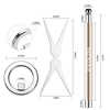 image:imageJODSONE Ring Cat Eye Magnet for Nails Strong Hollow Circle Magnet for Black Hole amp Halo Effects Precision Tool for Cat Eye Gel Polish DIY Salon UseM02