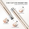 image:imageJODSONE Ring Cat Eye Magnet for Nails Strong Hollow Circle Magnet for Black Hole amp Halo Effects Precision Tool for Cat Eye Gel Polish DIY Salon UseM02