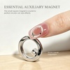 image:imageJODSONE Ring Cat Eye Magnet for Nails Strong Hollow Circle Magnet for Black Hole amp Halo Effects Precision Tool for Cat Eye Gel Polish DIY Salon UseM02