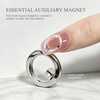 image:imageJODSONE Ring Cat Eye Magnet for Nails Strong Hollow Circle Magnet for Black Hole amp Halo Effects Precision Tool for Cat Eye Gel Polish DIY Salon UseM01