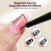 image:imageJODSONE Ring Cat Eye Magnet for Nails Strong Hollow Circle Magnet for Black Hole amp Halo Effects Precision Tool for Cat Eye Gel Polish DIY Salon UsePink Cat Eye Magnet Set A0