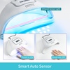 image:imageJODSONE U V LED Nail Lamp Blue Gel Polish Nail Dryer with Smart Auto Sensor 4 Timing Modes Fast Curing Suitable for Home and SalonM50002