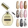 image:imageJODSONE Nail Foil Glue 165ml Hemafree Foil Transfer Gel High Adhesion  Clear Gel Easy Application Helps Transfer Fine Pattern Details Pairs With Compatible Nail Foils DIY And Salon UseA2