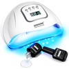 image:imageJODSONE U V LED Nail Lamp Blue Gel Polish Nail Dryer with Smart Auto Sensor 4 Timing Modes Fast Curing Suitable for Home and SalonM50002