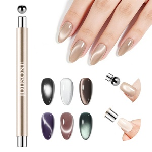 image:imageJODSONE Ring Cat Eye Magnet for Nails Strong Hollow Circle Magnet for Black Hole amp Halo Effects Precision Tool for Cat Eye Gel Polish DIY Salon UseM03