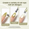 image:imageJODSONE Cat Eye Magnet Set for Nails3in1 Cylinder Cat Eye Magnet with Ball Magnets Magnetic Nail Art Pen French amp Black Hole Metal Nail Art Guides for Cat Eye Gel PolishMetal