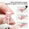 image:imageJODSONE Cat Eye Magnet Set for Nails3in1 Cylinder Cat Eye Magnet with Ball Magnets Magnetic Nail Art Pen French amp Black Hole Metal Nail Art Guides for Cat Eye Gel PolishGold
