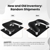 image:imageJODSONE UShaped Black Manicure Arm Rest for Nails Tech with Rotating 360BuiltIn Phone Holder and Adjustable Nail Arm Rest Detachable Manicure Hand Rest for Salon Design Includes Black Nail MatBlackWith Mat