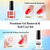image:imageJODSONE Gel Nail Polish Remover 18ML Wide Mouth Bottle for Nail Care2Pcs 15ml Gel Nail Polish  Latex Tape