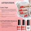 image:imageJODSONE Gel Nail Polish Remover 18ML Wide Mouth Bottle for Nail Care3Pcs 15ml Gel Nail Polish Remover Kit  4