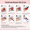 image:imageJODSONE Gel Nail Polish Remover 18ML Wide Mouth Bottle for Nail Care3Pcs 15ml Gel Nail Polish Remover Kit  4