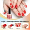 image:imageJODSONE Gel Nail Polish Remover 18ML Wide Mouth Bottle for Nail Care4Pcs 15ml Gel Nail Polish Remover Kit  5