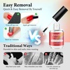 image:imageJODSONE Gel Nail Polish Remover 18ML Wide Mouth Bottle for Nail Care4Pcs 15ml Gel Nail Polish Remover Kit  6