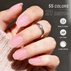 image:imageJODSONE 36Pcs Jelly Gel Nail Polish Kit Soak Off U V Gel Kit 32 ColorsBlack