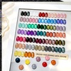 image:imageJODSONE 36Pcs Jelly Gel Nail Polish Kit Soak Off U V Gel Kit 32 ColorsBlue