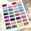 image:imageJODSONE 36Pcs Jelly Gel Nail Polish Kit Soak Off U V Gel Kit 32 ColorsBlue