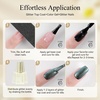 image:imageJODSONE No Wipe Base and Top Coat Gel Set 2Pcs 18ML Clear GelGlitter Top Coat